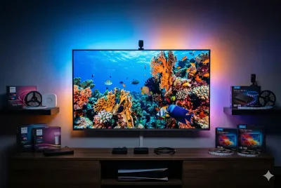 Philips Ambilight vs Hue Sync Box vs Govee: qué sistema elegir para tu TV