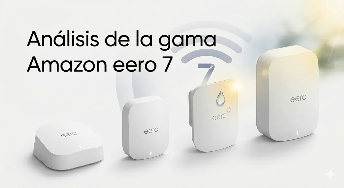 Análisis de la gama Amazon eero 7: ¿Qué modelo Wi-Fi 7 elegir?
