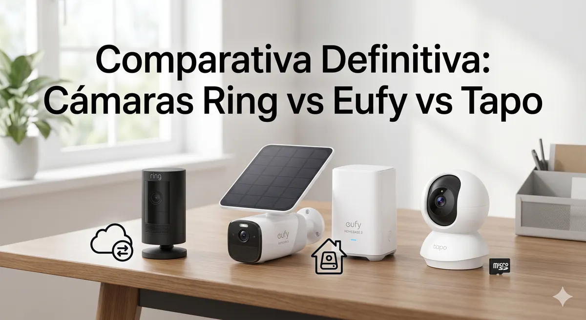 Comparativa Definitiva: Cámaras Ring vs Eufy vs Tapo