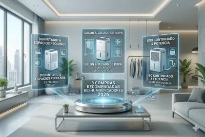 Deshumidificadores para casa en 2026: 3 compras recomendadas