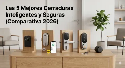 Las 5 Mejores Cerraduras Inteligentes y Seguras (Comparativa 2026)
